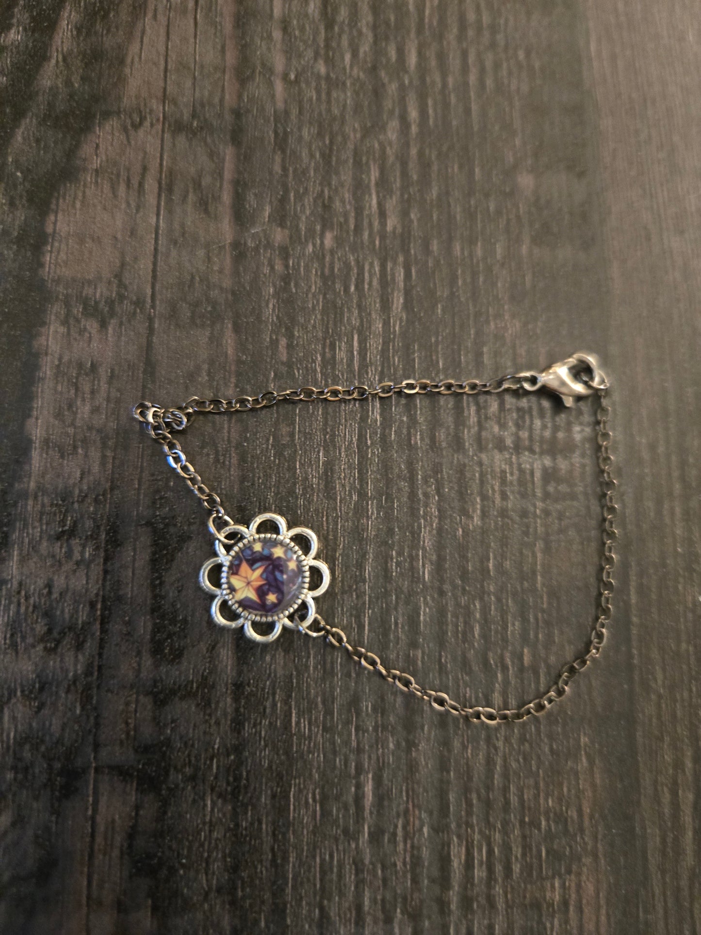 Celestial Star Charm Bracelet: Galaxy-Inspired Boho Jewelry