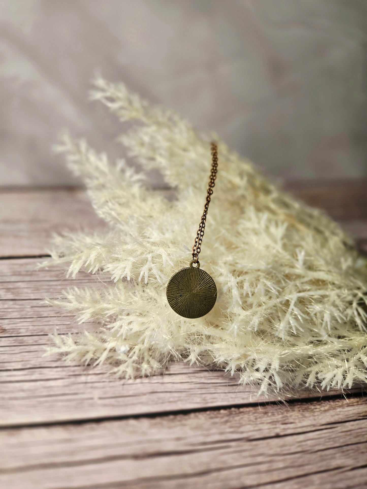 Steampunk Gear Pendant Necklace – Vintage Industrial Copper Chain Jewelry